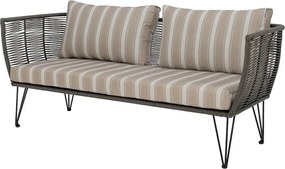 Canapea de grădină kaki Mundo – Bloomingville