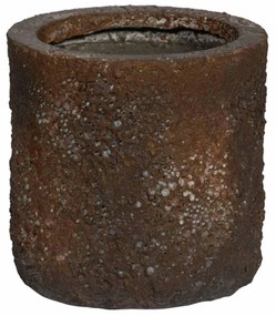 Ghiveci de flori Puk, maro lucios, mai multe dimensiuni - PotteryPots Mărime: M - v. 20.0 cm, ⌀ 20.0 cm