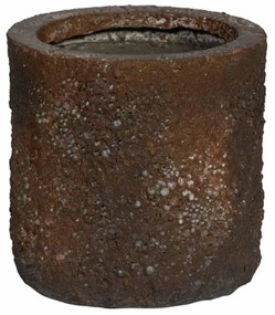 Květináč Puk, barva hnědá s vysokým leskem, více velikostí - PotteryPots Mărime: M - v. 20.0 cm, ⌀ 20.0 cm