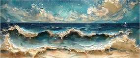 Tablou - Pictura mării (120x50 cm)