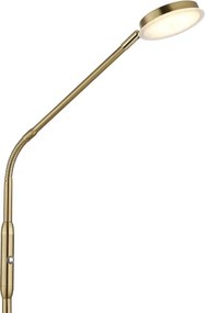 Globo 58504SM - Lampă de podea tactilă LED dimabilă SILVIO LED/6,5W/230V alamă