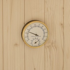 Vonkajšia sudová sauna Spitzbergen M dĺžka 120 cm priemer 190 cm (3,6 kW)