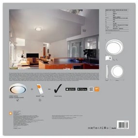 Ledvance - Lumină de tavan cu LED RGB Dimmer SMART + KITE LED/18W/230V Wi-Fi