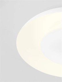 Plafoniera LED design modern EPOSI alba D-40cm