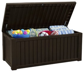 Cutie de depozitare pentru grădină maro închis – Keter