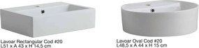 Set lemn masiv alb Mobilier Baie Carter Lucios
