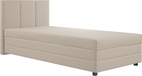 Pat tip boxspring, pat de o persoană, bej, 110x200, universal, ALEXA