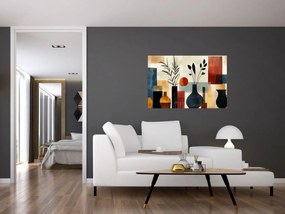 Tablou - Vaze cubiste (90x60 cm)