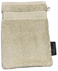 Mănușă de baie frotir SOFT 16x22 cm Bej / Beige