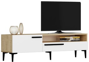 Masă TV Zera White