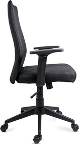 Scaun de birou din material textil OFF 707 negru