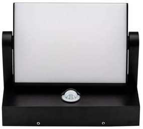 LED Aplica de perete exterior cu senzor LED/17W/230V 3000K IP65 negru