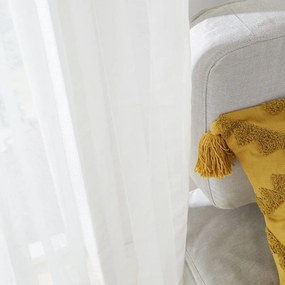 Perdea albă din voal 140x183 cm Aletta – Pineapple Elephant