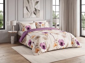 Lenjerie de pat din microfibra flanel CURVARA crem Dimensiune lenjerie de pat: 70 x 90 cm | 140 x 200 cm