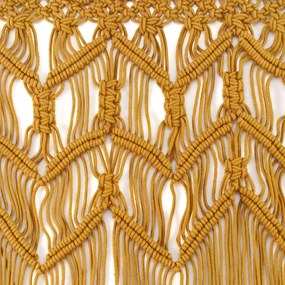 Draperie galbenă 90x200 cm cu prindere la ușă Macarena – douceur d'intérieur