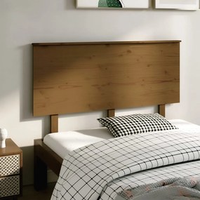 vidaXL Tăblie de pat, maro miere, 139x6x82,5 cm, lemn masiv de pin