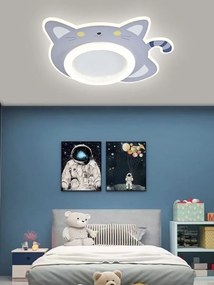 Lustra cu Telecomandă Baby Room Cat, 65w