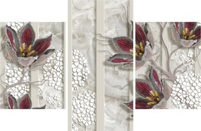 Tablou - Flori decorative (90x60 cm)