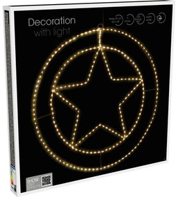 Crăciun agățat decorațiuni LED Trinket Star 270LED, 52 cm