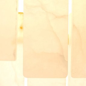 Candelabru design elegant LUX Greyson XL, Alabaster