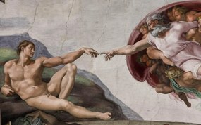 Fototapet.  Michelangelo si Capela Sixtina Art.050068