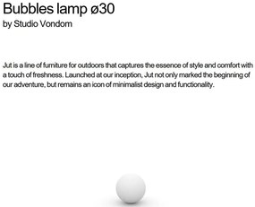 Corp de iluminat RGBW LED decorativ exterior Bubbles diametru 30cm