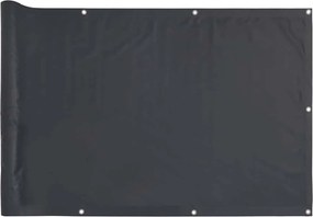 vidaXL Paravan de balcon, antracit, 300x90 cm, PVC