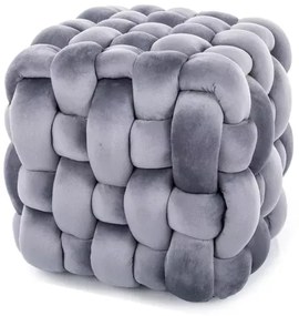 Taburet Faris velvet gri Tap.252