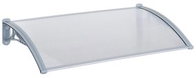 Copertina in PVC Outsunny, Rezistenta, Aluminiu, 140x70x21cm | AOSOM RO