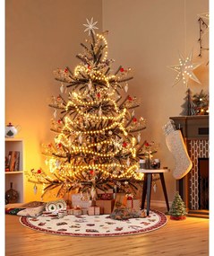 Covor roșu rotund ø 150 cm cu model de Crăciun Red Christmas – Villeroy&amp;Boch