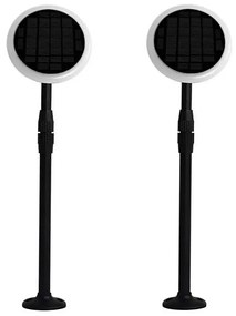 SET 2x Lampă solară LED reglabilă GARDEN LED/3W/5V 42-80 cm 4000K IP65