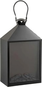 Decoratiune LED lanterna COZY WARM 55x30 cm, neagra