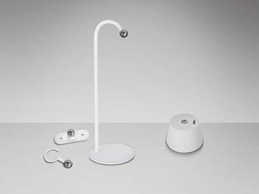 Lampa LED portabila exterior/interior IP54 Cuco alba
