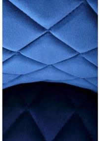Scaun de bucaterie Nyx, albastru/negru