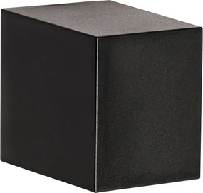 Lampă de perete inteligentă de exterior neagră IP65 incl. Wifi GU10 50mm - Baleno