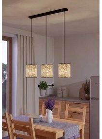 Lustră pe cablu Eglo 43937 BUTTERBURN 3xE27/25W/230V