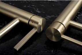 Baterie lavoar Rea Foster auriu periat