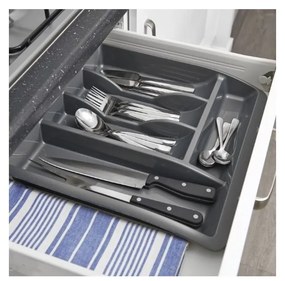 Organizator pentru tacâmuri Addis Classic, 40 x 38,5 cm, gri