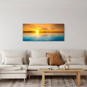 Tablou cu răsărit de soare (120x50 cm)