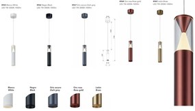 Pendul LED design minimalist SPARK negru MA-8966