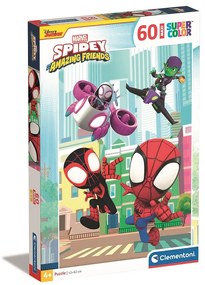 Omul Păianjen Spidey Puzzle maxi Clementoni, 60 piese