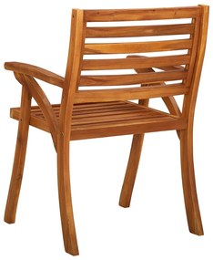 Set mobilier pentru gradina, 3 bucati, lemn masiv de acacia Patrat, 3