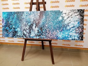 Tablou abstracție din acuarelă