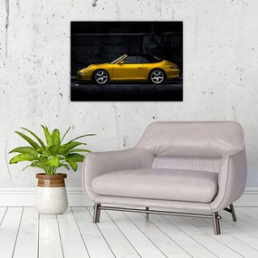 Tablou pe sticlă - Mașină sportivă (70x50 cm)