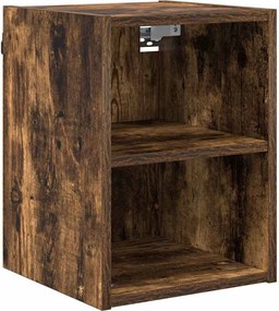 vidaXL Dulap suspendat Stejar fumuriu 30 x 29,5 x 40 cm Lemn compozit