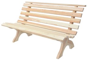 Bancă de grădină din lemn Retro - Rojaplast