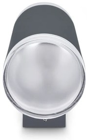 Aplică de exterior Brilagi MATERA 2xGU10/30W/230V antracit IP54