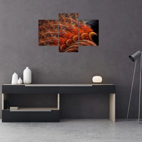 Tablou - Pene de imitație abstractă (90x60 cm)