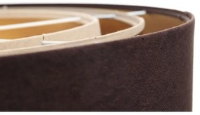 Lustr TRINITI 1xE27/60W/230V pe cablu, maro/auriu/bej