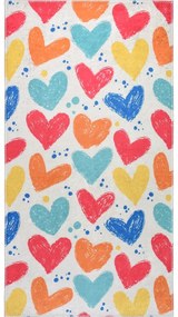 Covor pentru copii lavabil 160x230 cm Hearts of Love – Vitaus
